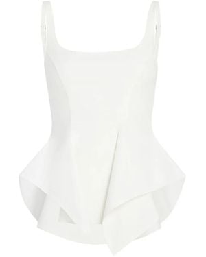 KHAITE Loa Top - White