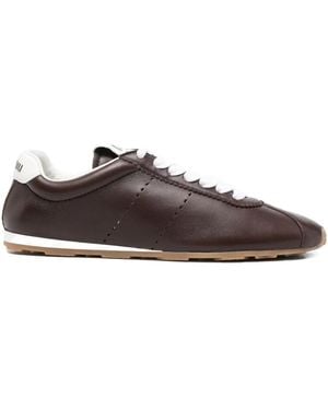 Miu Miu Plume Sneakers - Braun