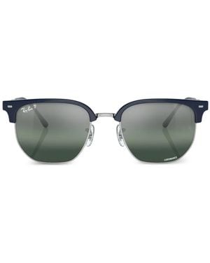 Ray-Ban New Clubmaster Polarized+ Lenses Sunglasses - Gray
