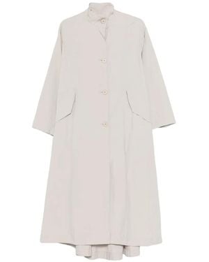 Erika Cavallini Semi Couture Single-Breasted Coat - White