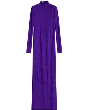 Lanvin Aède Maxi Dress - Purple