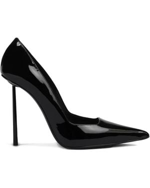 Le Silla 120Mm Amelia Heeled Court Shoes - Black