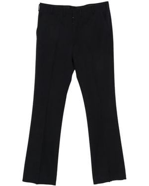 Prada Pantalones De Vestir Rectos - Negro