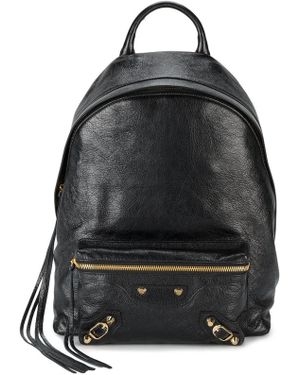 Balenciaga Classic City Backpack - Black