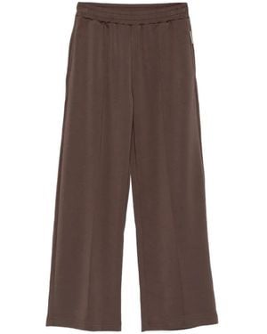 Marc O' Polo Pantalon Ample À Taille Élastiquée - Brown