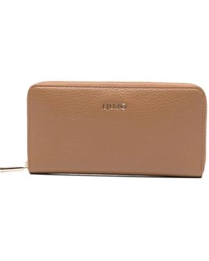 Liu Jo Large Monogram Wallet - Brown