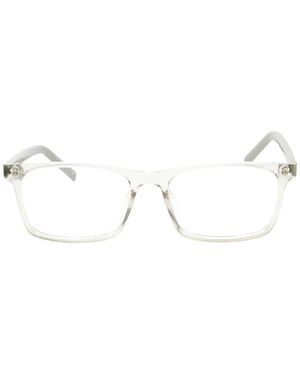 Converse Lunettes De Vue À Monture Rectangulaire - White