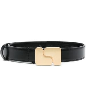 Soeur Ninon Leather Belt - Black