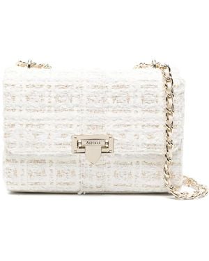 Aspinal of London Bolso de hombro Lottie grande - Blanco