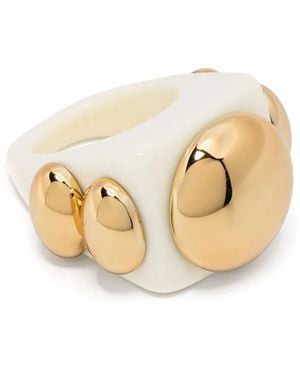 La Manso New Iconic Ring - Mettallic