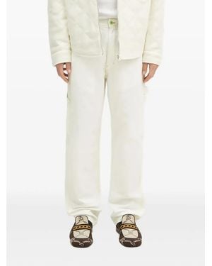 Stan Ray Contrast-Stitch Pants - White