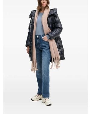 Sisley Ausgeblichene Bootcut-Jeans - Blau