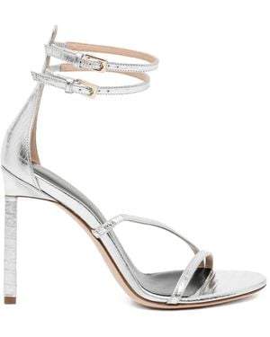 Tom Ford 100Mm Buckle Strap Sandals - White