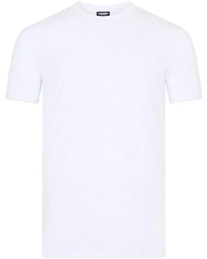 DSquared² Graffiti Crewneck T-Shirt - White