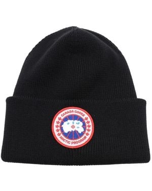 Canada Goose Merino-Wool Beanie - Black