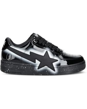 A Bathing Ape Bape Sta Sneakers Mit Spray-Effekt - Schwarz
