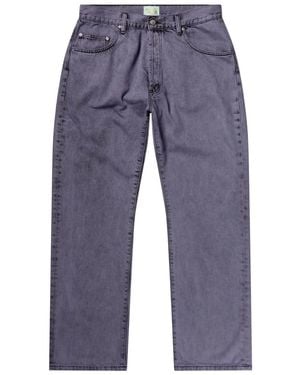 Aries Jeans Con Lavaggio Acido - Blu