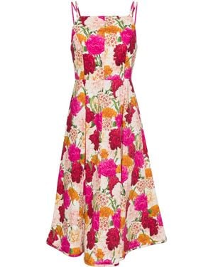 Sachin & Babi Vestido midi Jacinta - Rosa