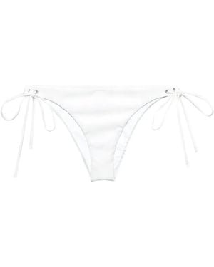 Prada Bikinislip Met Zijstrik - Wit