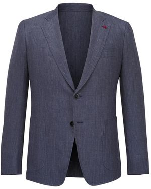 Isaia Meliertes Sakko - Blau