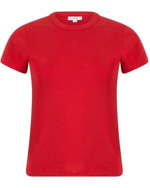 Vince Crew-Neck T-Shirt - Red