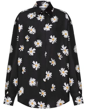 Moschino Relaxed-Fit Blouse - Black