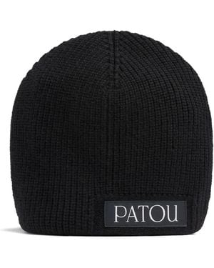 Patou Gorro con logo - Negro