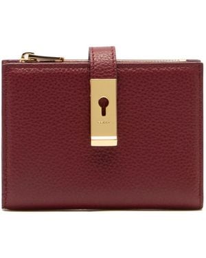 Bally Lock Me Wallet - Purple