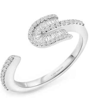 UNION LOS ANGELES U Solo Diamond Ring - White