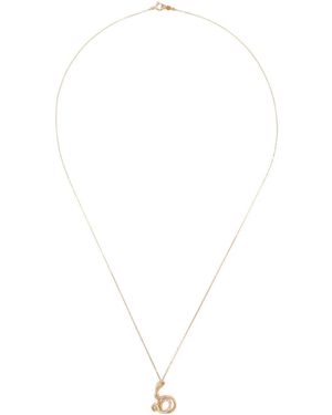 Charlotte Chesnais 18K B Diamond Necklace - White