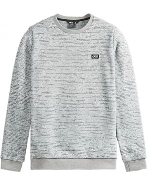 Picture Melange-Effect Crew-Neck Jumper - Grey