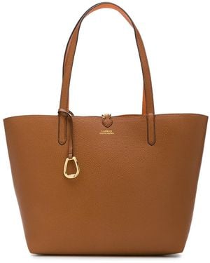 Ralph Lauren "Reversible" Medium Tote - Brown