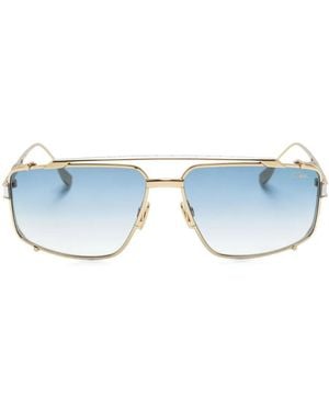Cazal Rectangle-Frame Sunglasses - Blue