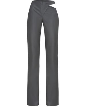 Lika Cut-Out Pants - Grey
