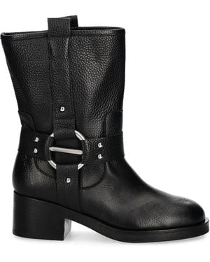 KARL LAGERFELD 55Mm Brooklyn Boots - Black