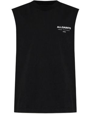 AllSaints Underground Sleeveless Vest - Black