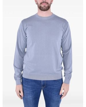 Blauer Jersey Con Cuello Redondo - Azul