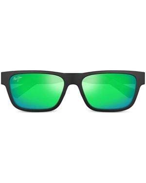 Maui Jim Mj0628S Square-Frame Sunglasses - Green