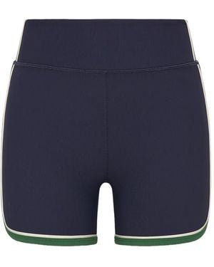 The Upside Rhythm Striped Shorts - Blue