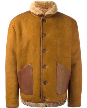 YMC Shearling Jacket - Brown