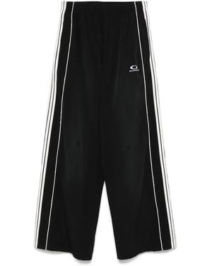 Balenciaga Jogginghose mit Logo-Print - Schwarz