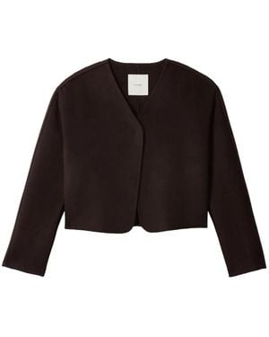 Calvin Klein V-Neck Jacket - Black