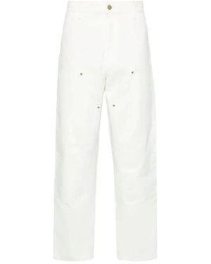 Carhartt Double Knee Trousers - White