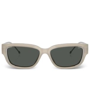 DIESEL Gafas De Sol Con Montura Rectangular - Gris