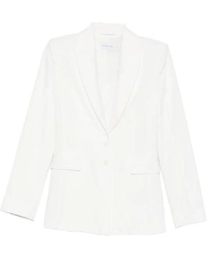 Patrizia Pepe Single-breasted Blazer - White