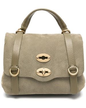 Zanellato Baby Postina Tote Bag Aus Nubukleder - Mettallic