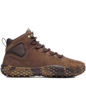 Merrell Wrapt Waterproof Trainers - Brown
