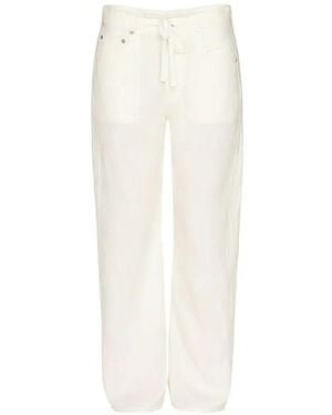 Citizens of Humanity Drawstring Trousers - White