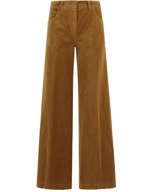 Aspesi ベルベット パンツ - ブラウン