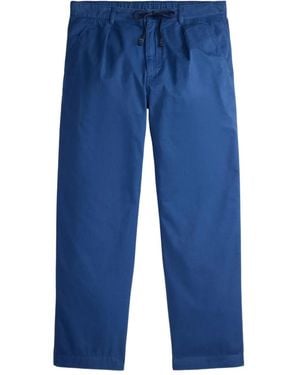 Polo Ralph Lauren Elasticated Pleated Trousers - Blue
